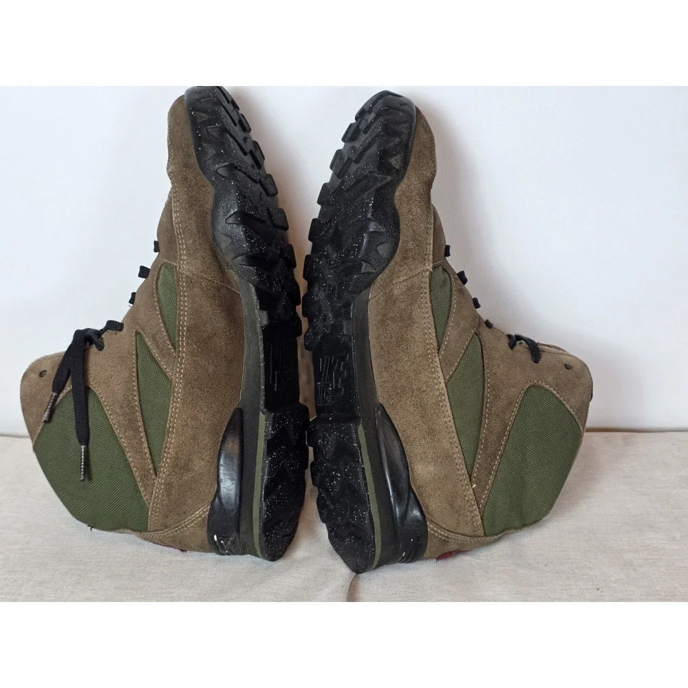 90s Nike ACG Caldera Boots Brown Suede Trail Shoes Size 11